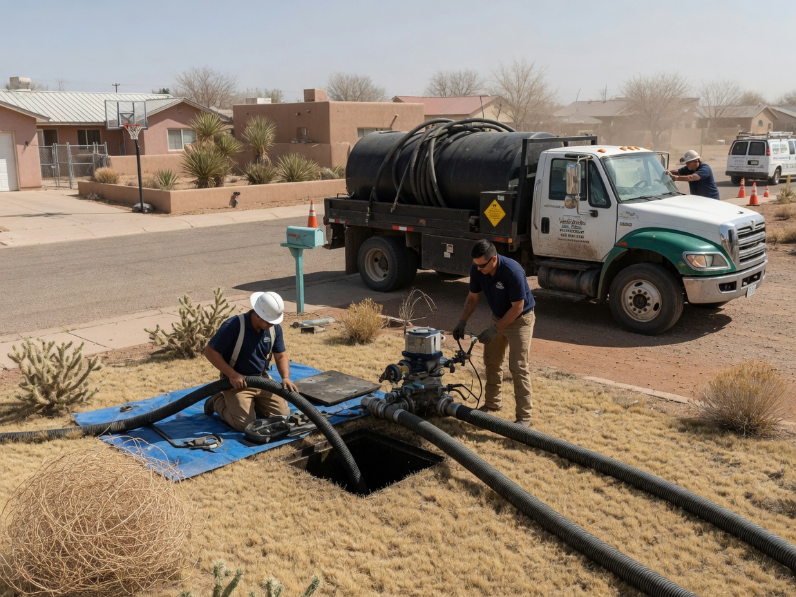 septic service by Chase Septic in Rio Rancho, NM